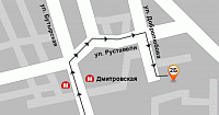 Схема проезда в АрендаАвто-блв
